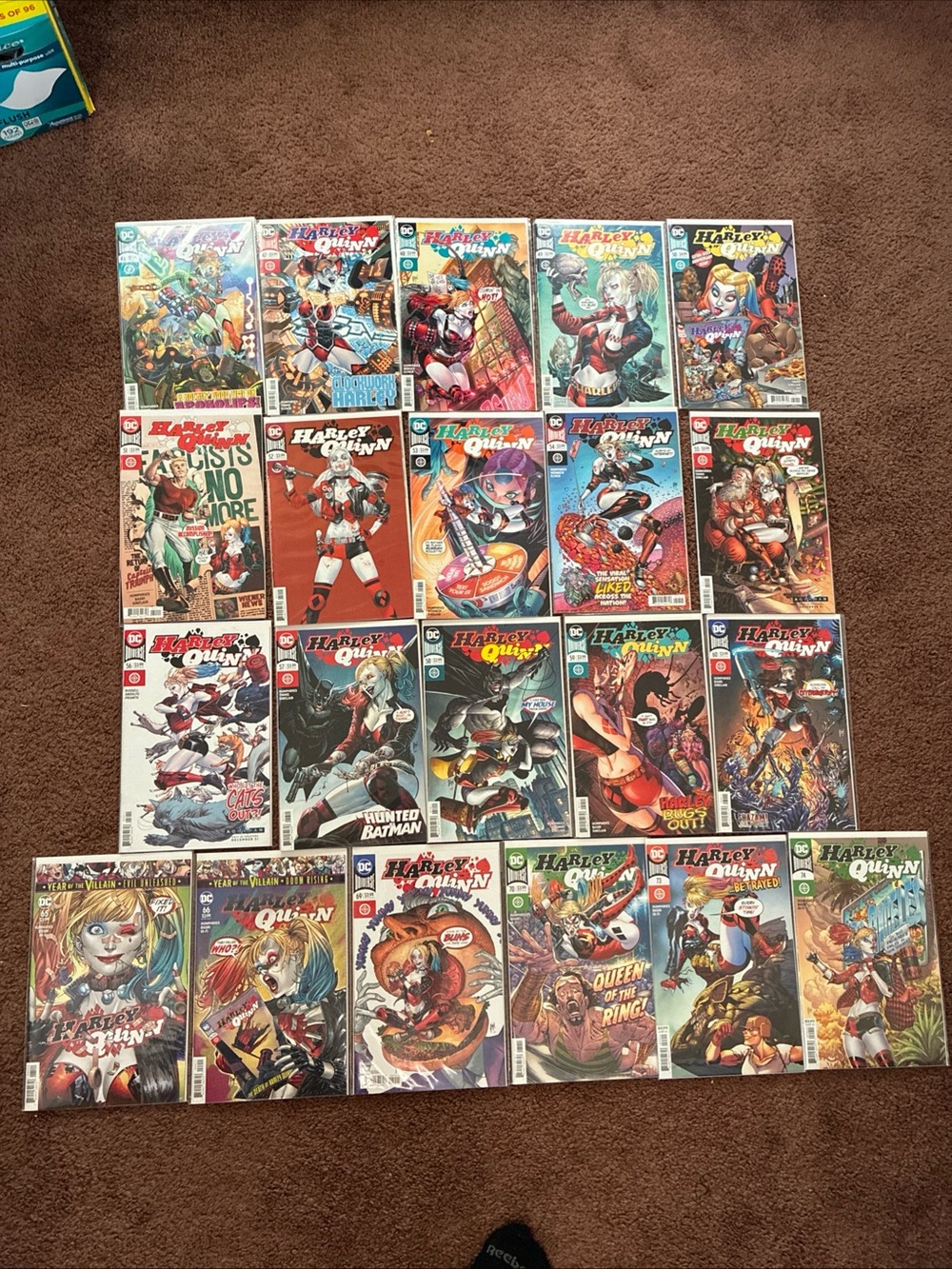 Harley Quinn comic lot 2018-2019